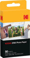 Kodak ZINK - Instant fotopapier - 2x3 inch - Sticker achterkant (50 stuks)