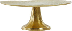 Light & Living Plateau Mokuna M - Metaal - Goud - 35 x 13 x 35 cm (BxHxD)