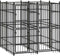 vidaXL - Hondenkennel - 5,53 - m² - staal