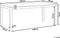 Beliani GROSSETO - Tuintafel - Grijs - RVS