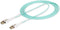 Startech.com 3m LC naar LC OM4 Multimode Glasvezelkabel - Push-Pull Tabs - Buigbestendig Blauw