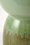 Mica Decorations Lucien Bijzettafel - H42 x Ø29 cm - Keramiek - Groen