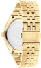 Tommy Hilfiger TH1782592 Dames Horloge - Monica - Mineraalglas - Staal - Goudkleurig - 38 mm breed - Quartz - Vouw/Vlindersluiting - 3 ATM (spatwater)