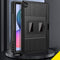 Accezz Rugged Back Case Samsung Galaxy Tab S6 Lite / Tab S6 Lite (2022) - Ingebouwde screenprotector - Zwart