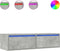 vidaXL - Tv-meubel - met - LED-verlichting - 100X35,5x25 - cm - betongrijs