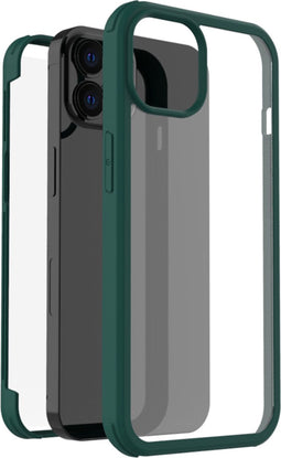 Accezz Hoesje Geschikt voor iPhone 13 Pro Max Hoesje - Accezz 360° Full Protective Cover - Donkergroen