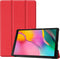 imoshion Tablet Hoes Geschikt voor Samsung Galaxy Tab A 10.1 (2019) - imoshion Trifold Bookcase - Rood