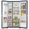 LG GSXV90MCDE - Amerikaanse koelkast - 635 liter - No-Frost - Zwart