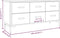 vidaXL - Opbergkast - 110x30x45 - cm - massief - grenenhout - bruin