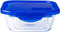 Pyrex Cook & Go - Schaal Vierkant Borosilicaatglas - 2.70 l - (2 stuks)
