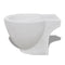 vidaXL Staand toilet en bidet set (wit)
