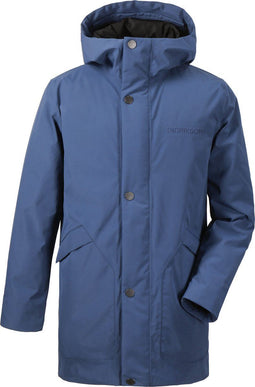 Didriksons Alvin - Heren Parka - Warm gewatteerd waterdicht - Cold sea blue