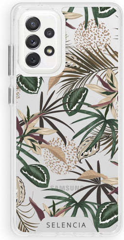 Selencia Hoesje Geschikt voor Samsung Galaxy A72 Hoesje - Selencia Zarya Fashion Extra Beschermende Backcover - transparant