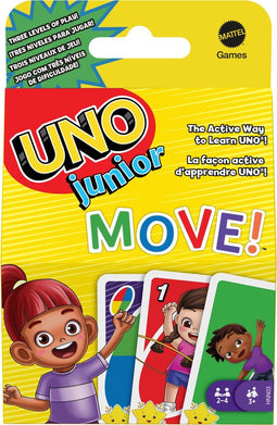 Mattel UNO Junior Move - Kaartspel - Actief spel voor kinderen - 2-4 spelers (3+)