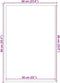 vidaXL - Deurmat - 60x90 - cm - antracietkleurig