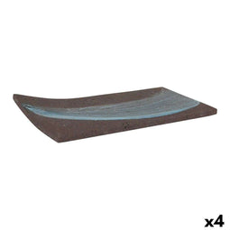 Snackdienblad Pompeya Rechthoekig 30 x 35 cm (4 Stuks)