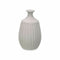 Vaas Grijs Keramisch 19 x 31 x 19 cm (4 Stuks) Strepen
