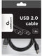Gembird CCP-USB2-AMAM-6 - USB 2.0 kabel - Male/male - Zwart