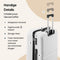 SKYCASES Urban Adventurer - Kofferset - 3-delig - Cijferslot - 232L - Lichtgewicht - Wit