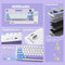 EPOMAKER Aula F75 MAX - Mechanisch Draadloos Toetsenbord - RGB - 75% - QWERTY - Wit/Blauw