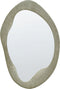 LENAX - Wandspiegel - Groen - Fluweel