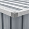 vidaXL - Tuinbox - 109x67x65 - cm - grijs