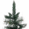 vidaXL - Kunstkerstboom - met - standaard - 60 - cm - PVC - groen - en - wit