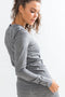 Craft Fuseknit Comfort Rn L/S Thermoshirt Dames - Zacht en elastisch - Dark Grey