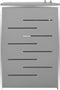 vidaXL - Containerberging - dubbel - 138x77,5x112,5 - cm - roestvrij - staal