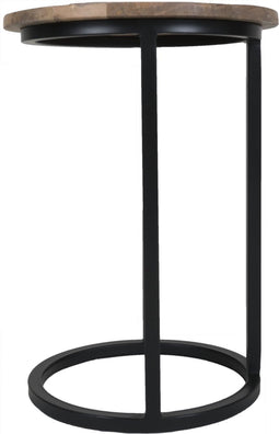 Laptoptafel Roos Rond Naturel