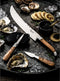 Laguiole Style de Vie - Luxury Line - Oestermes giftset 2-delig - Olijfhout