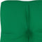 vidaXL - Palletkussen - 50x40x12 - cm - stof - groen