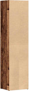 vidaXL - Boekenkast - oud - houten - 36x30x143 - cm - bewerkt - hout