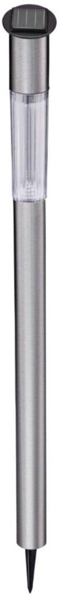 Grundig 26125 - Solar Tuinverlichting - RVS spatwaterdicht IP44 - Koud wit LED