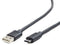 Gembird CCP-USB2-AMCM-10 - USB 2.0 type-A naar USB type-C kabel - 300 cm - Zwart