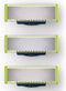 Philips OneBlade QP230/50 - Vervangmesjes - 3 stuks - Dubbel beschermingssysteem (3 stuks)