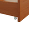 vidaXL - Bedframe - met - lades - massief - grenenhout - honingbruin - 90x200 - cm