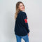 Damessweater zonder Capuchon Harry Potter Donkerblauw - S