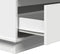 vidaXL - Nachtkastje - met - LED - Wit - 71x34,5x75 - cm - Kunststof - Hout