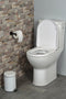 Plieger Milano/Plus-Compact - D-Vorm Toiletzitting - Softclose - Duroplast - Wit