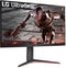 LG UltraGear 32GN650 - Gaming Monitor - 2560x1440 165Hz VA - Rood Zwart