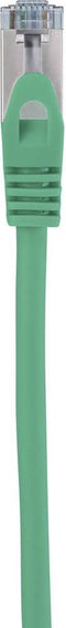 Renkforce RF-5224658 RJ45 Netwerkkabel, patchkabel CAT 6A S/FTP 3.00 m Groen Snagless, Vlambestendig 1 stuk(s)