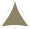 vidaXL-Zonnescherm-driehoekig-5x7x7-m-oxford-stof-beige