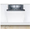 BOSCH SMV2ITX23E - Vaatwasmachine Serie 2 - 5 programma's 12 couverts 48 dB(A)
