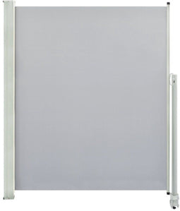 vidaXL - Tuinscherm - uittrekbaar - 160x300 - cm - grijs