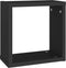 vidaXL - Wandschappen - kubus - 6 - st - 30x15x30 - cm - zwart