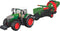 Bburago Fendt 1050 VARIO + CULTIVATOR groen/rood schaalmodel 10 CM