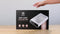 Beeperfect® Nail Dust Collector - Nagelstofafzuiger - Draadloos en Oplaadbaar - Zilver Zwart