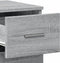 vidaXL - Dressoir - 59x39x80 - cm - bewerkt - hout - grijs - sonoma - eikenkleurig