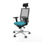 Bureaustoel met hoofdsteun Piqueras y Crespo 2D086G1 Turkoois